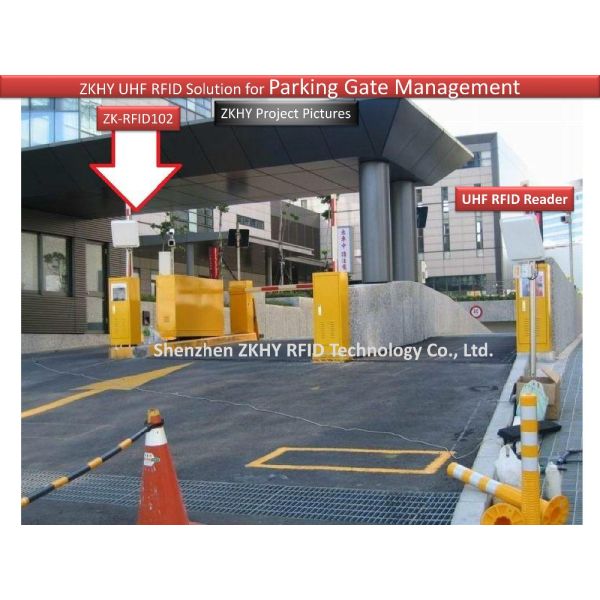 TCP / IP Ethernet Interface UHF RFID Integrated Reader For Access Control