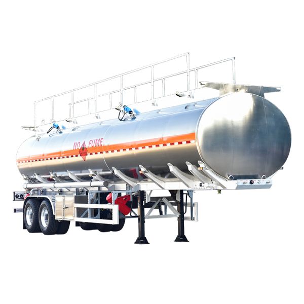 Customized 40000 Liters Tri Axle Fuel Tanker Trailer Mobile Gasoline Trailer
