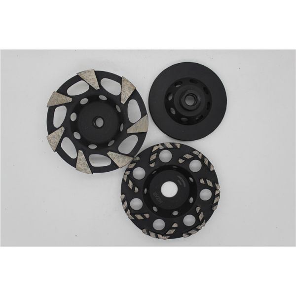 No 220 Grit Diamond Grinding Cup Wheels 22.23cm Hole 4.5'' 115mm