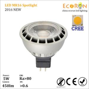 China white/warm white 12v gu5.3 socket mr16 led lights cree cob 5w 7w on sale