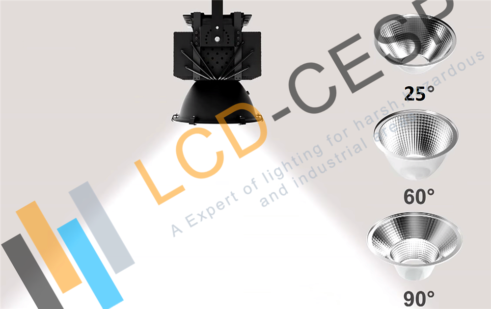 Brightest led flood light 300W 39000lm 220VAC 50/60Hz IP65 beam angle 25 degree 2