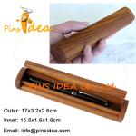 China Solid Wood Pen Case, Pen Holder. For Single Pen for sale
