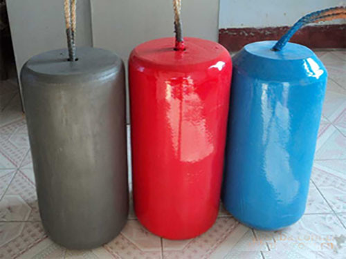 Cruise Terminal White Foam Fender 1200mm Dia 2000mm Length