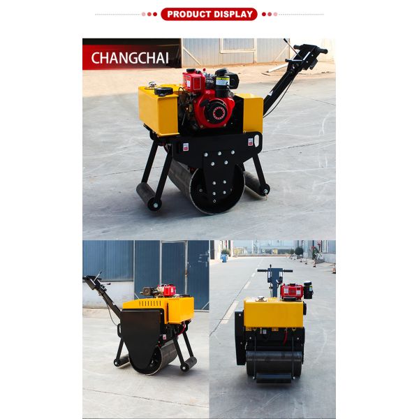 300kg Small Vibratory Roller Mini Walk Behind Road Roller Compactor for Road Building