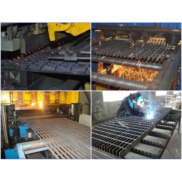 Hot Dipped Galvanized Platform Serrated Steel Grating