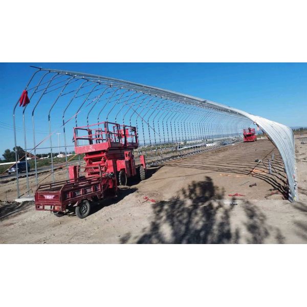 Solar Greenhouse Plastic Greenhouse For Grow Vegetables Galvanized Steel