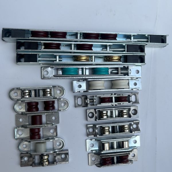 12mm Width Stainless Steel Frame Sliding Door Roller with POM Pulley Bearing Capacity