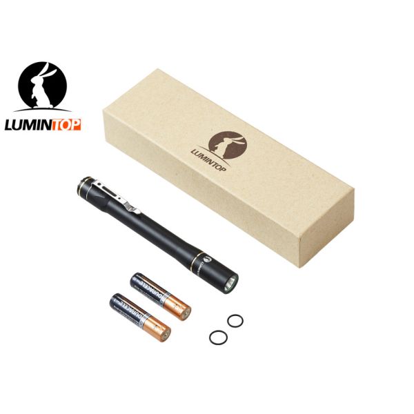 EDC Lumintop AAA Flashlight Lumintop IYP365 Penlight With Steel Tail Clip