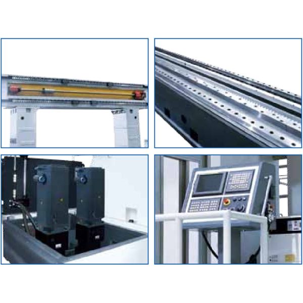 Gantry Machining Center GMC3080 Heavy Duty High Speed Gantry Moving CNC Machine Featuring Fixed Workbench