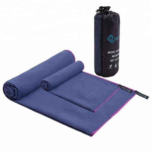 Outdoor Microfiber Workout Towels Sports Bath Towel Custom Logo