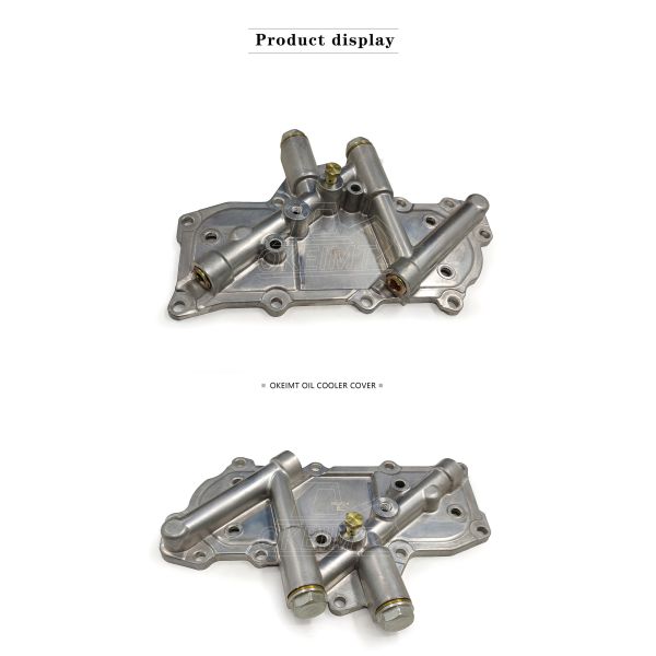 Factory Price Vehicles Equiment Excavator Engine Parts BD30 TD27 Oil Cooler Cover 21305-43G01 For Nissan