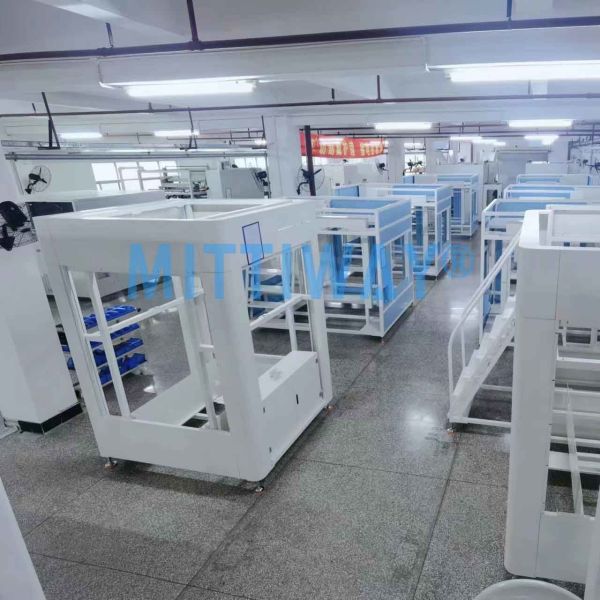 Food display box folding machine