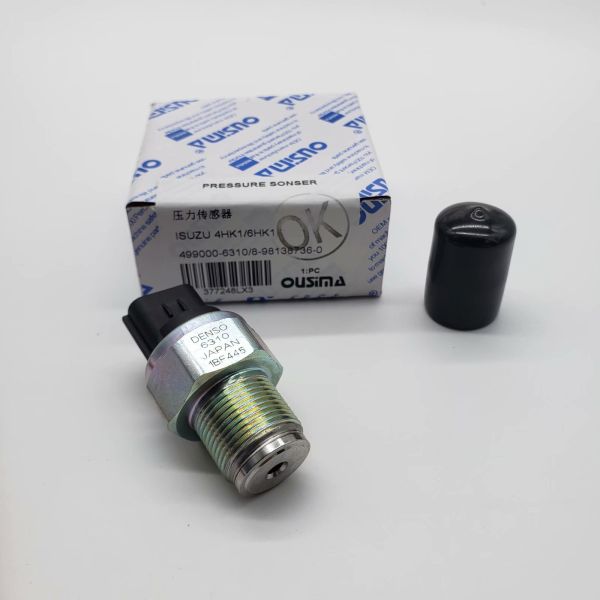 OUSIMSA 499000-6310 8-98138736-0 Engine Parts Common Rail Pressure Sensor For ISUZU 4HK1 6HK1