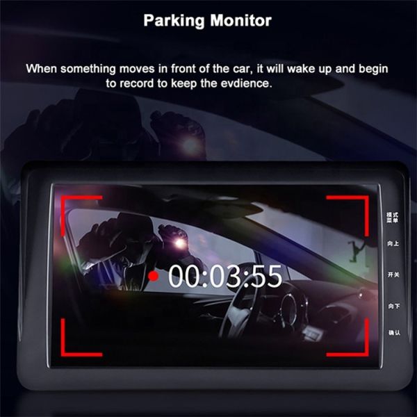 ODM BT Advanced Portable Car Camera HD 1080P Camcorder With Parking Monitor