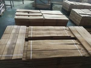 Quality 0.5mm Natural Burma Teak Veneer for Engineered Wood Flooring  Usage wholesale