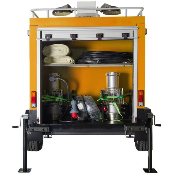 High Pressure Diesel Water Pump 50HZ Diesel Powered Water Pumps Portable Silent Pump