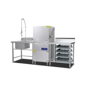 High capacity fully automatic commercial dishwasher kitchen equipment hotel