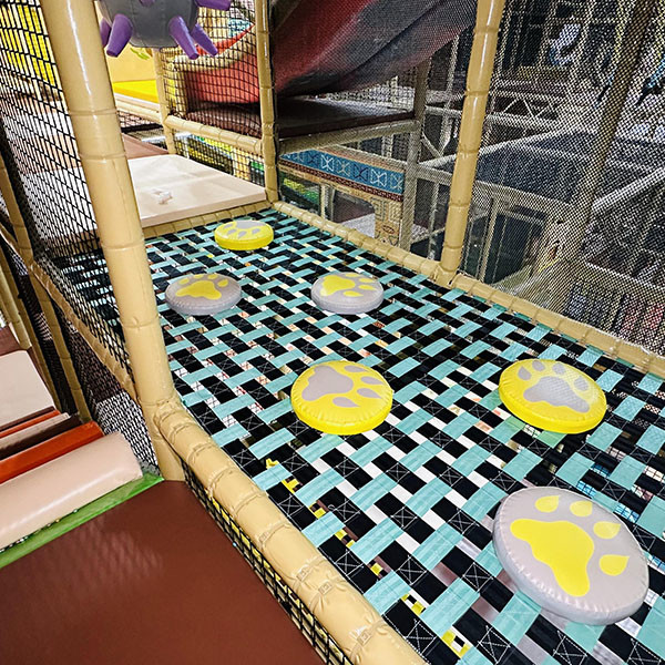 Junior Ninja Course Indoor Playground Equipment for Ages 5-12