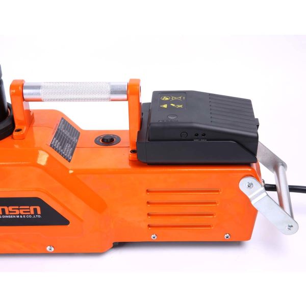 10 Ton Heavy Duty Floor Jack 200-520mm Lift Range 30A Fuse On Wheels