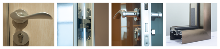 Hotel And Villa Aluminum Folding Glass Doors For Apartment Aluminium Bifold Glass Doors