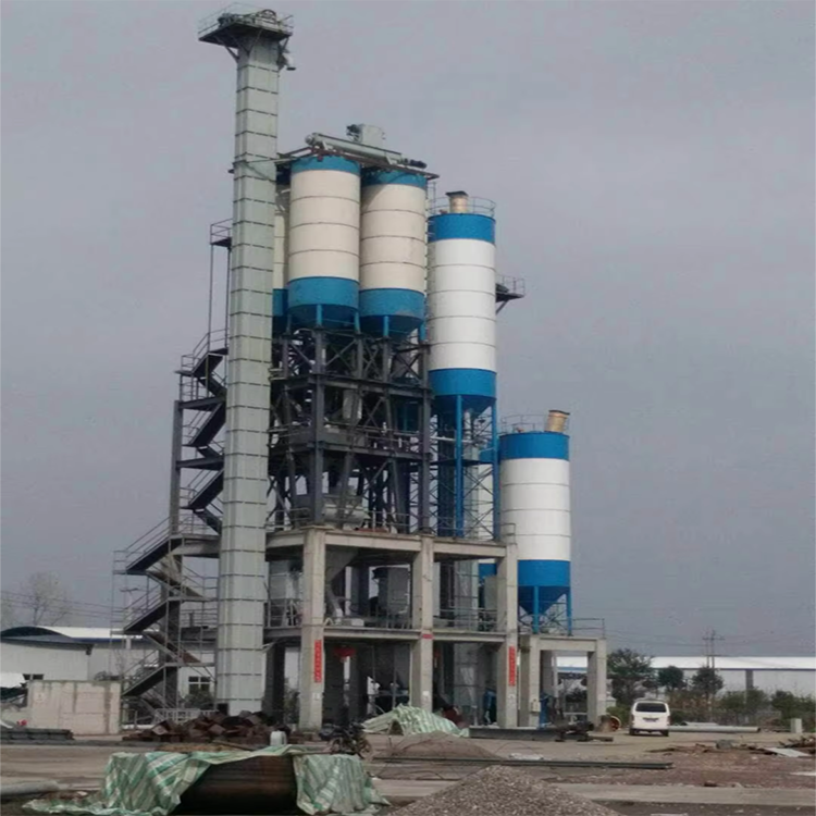 Dry Powder Cement Storage Tank 50 Ton Cement Silo For Construction Works