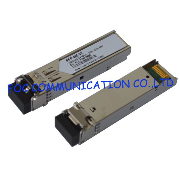 2.15 Gbps multimode SFP fiber transceiver For FTTX , 550M Transmission Distance