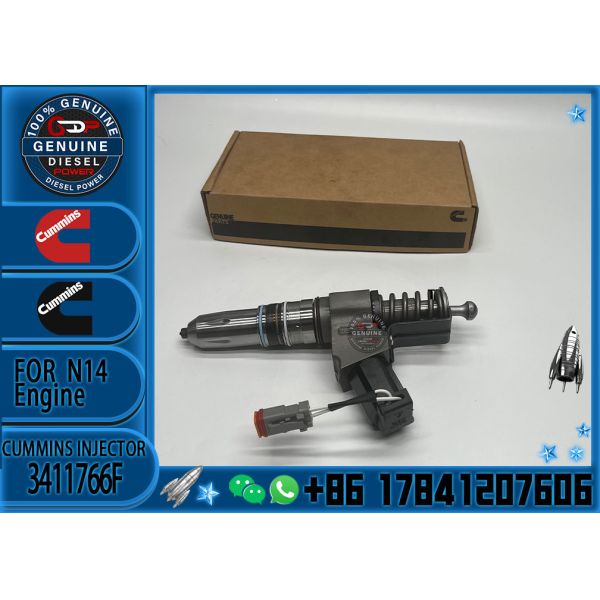 3411766F Common Rail Diesel Fuel Injector 4384360 3411381 3411766F For Cummins QSN14 N14