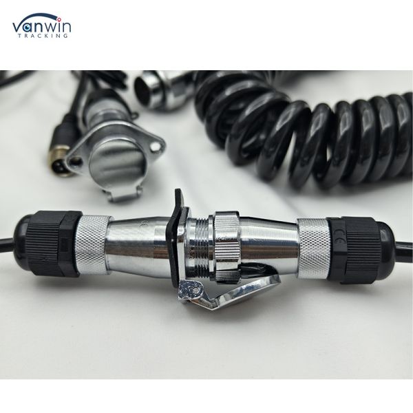Heavy Duty Trailer Connector Cable Kit Install 1, 2 Or Up To 4 Cams On A Trailer Or RV