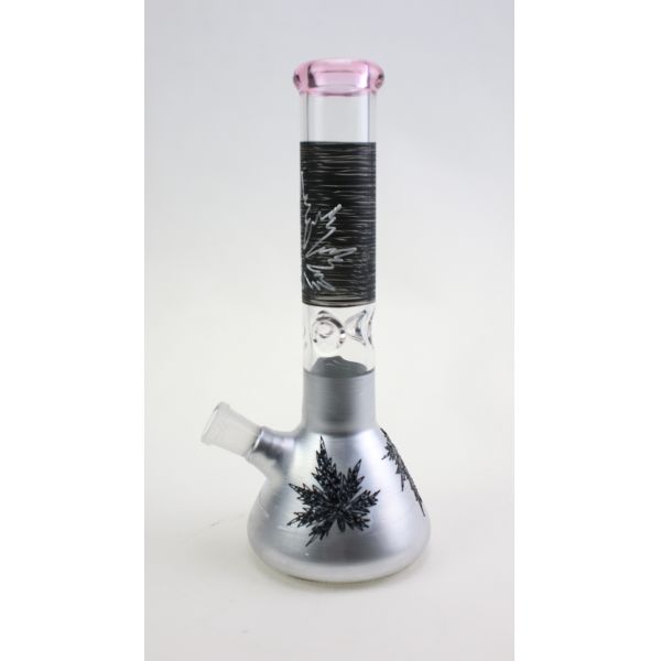 Design Oem Glass Water Pipes 11 Inches Glass Beaker Bongs