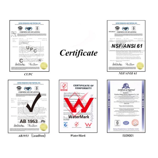 Mechanical Wash Basin Taps , Bathroom 360 Swivel Deck Mount Faucet