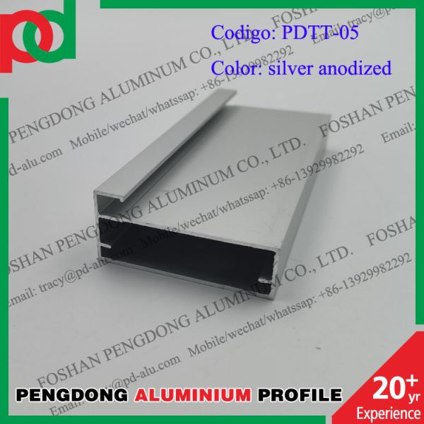 6063 T5 Anodized Aluminum Profiles For Kitchen Cabinets Handle Hidden G