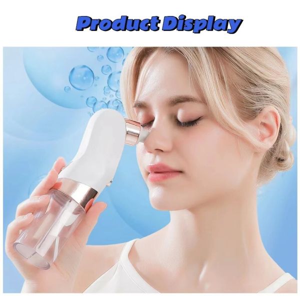 Electric Micro Small Bubble Water Cycle Vacuum Blackhead Remover Pore Nose Beauty Facial Pore Cleaner