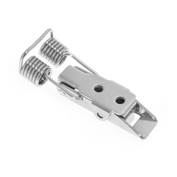 Self-Locking Double Sided Spring Loaded Toggle Latch SS Safety Buckle