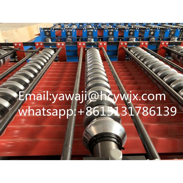 Roof Sheet Double Deck Roll Forming Machine