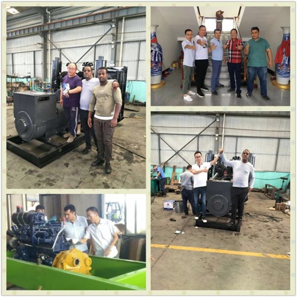 Portable 30kw Diesel Electric Generator , Open Type Compact Diesel Generator