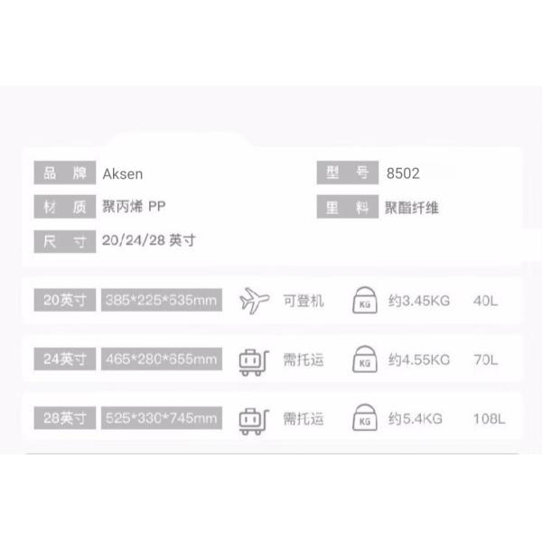 Business Travel Essential Stylish Hard Shell Suitcase Custom Logo Accepted 4 Spinner Wheels Waterproof Trolley Luggage Set