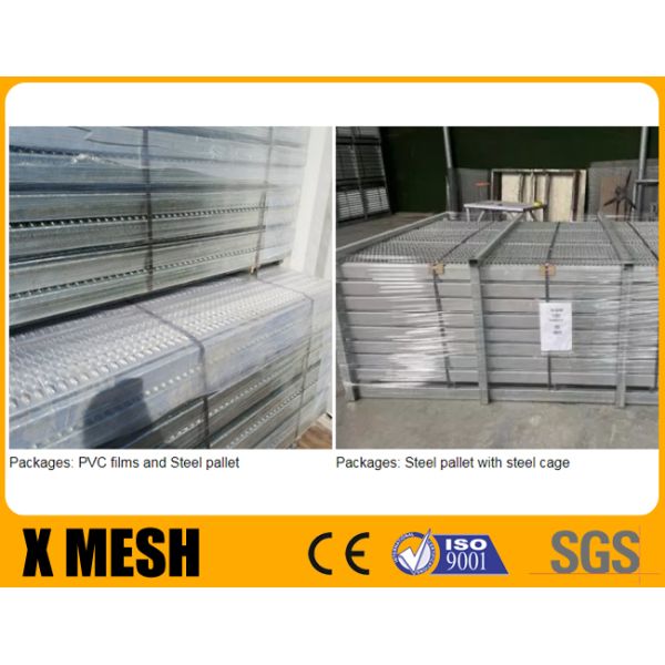 Hot Dipped Galvanized Perforated Metal Mesh Safety Grating Walkway Anti Rust