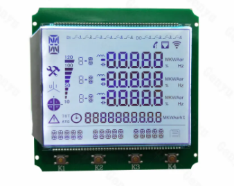 Customized 7 Segment LCD Module LCD Display HT1623 For Meter Box