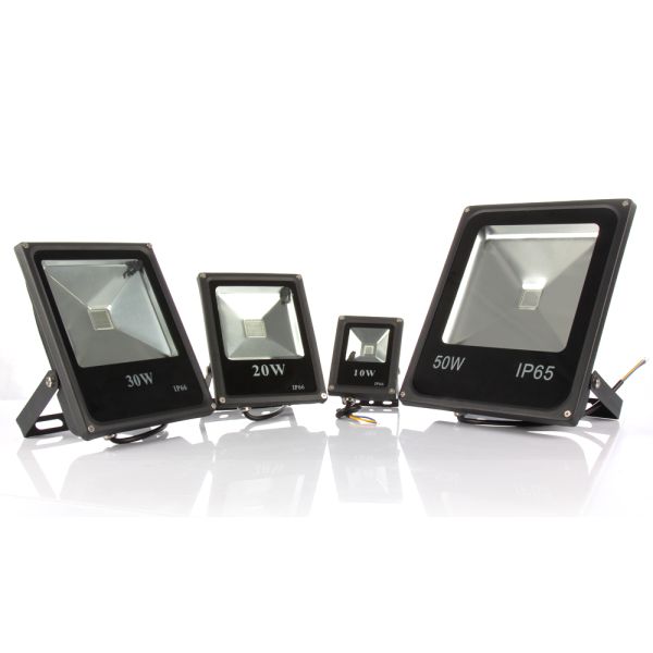 Durable Outdoor LED Flood Lights Waterproof , RGB 12v Outside Security Lights