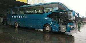 China 2013 Year 53 Seats Used YUTONG Buses Diesel Fuel Type With Airbag LNG Gasoline on sale