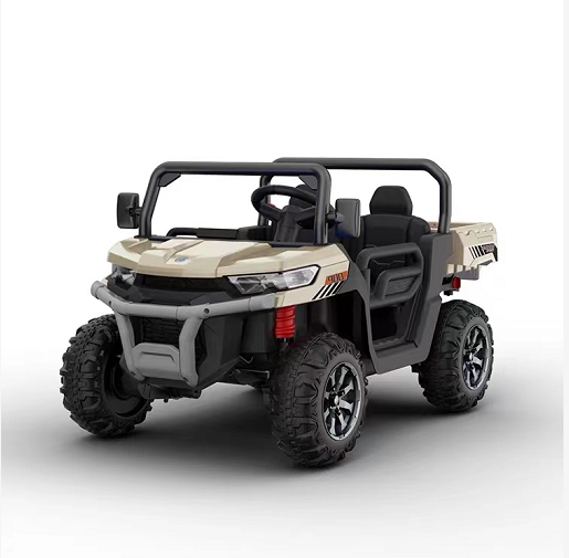 Emote Control Music Lighting 12V or 24V 2 Seater Ride On Truck Car Toys for Kids