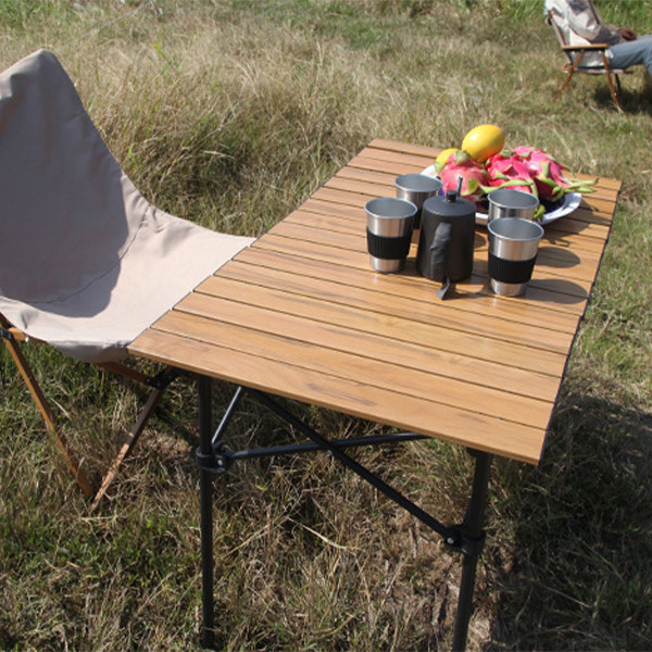 Outdoor Portable High Table Lightweight Folding Table For Camping