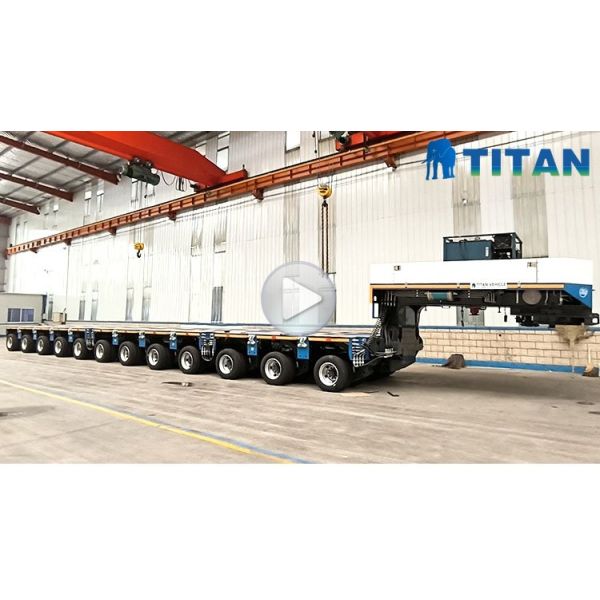 TITAN Goldhofer Modular Trailer  Hydraulic Multi Axle Trailer