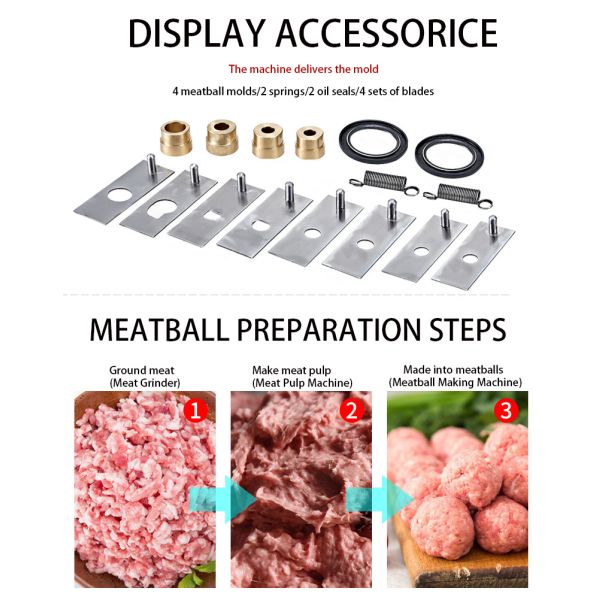 220V Stuffed Meatball Meat Product Making Machines Commercial