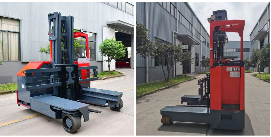 3000kgs 5000kgs Multidirectional Forklift Long Material 4 Directional Reach Truck