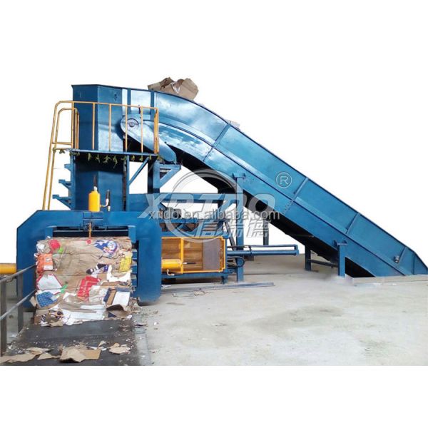 120T Automatic Hydraulic Baler Machine for Waste Plastic Bottles