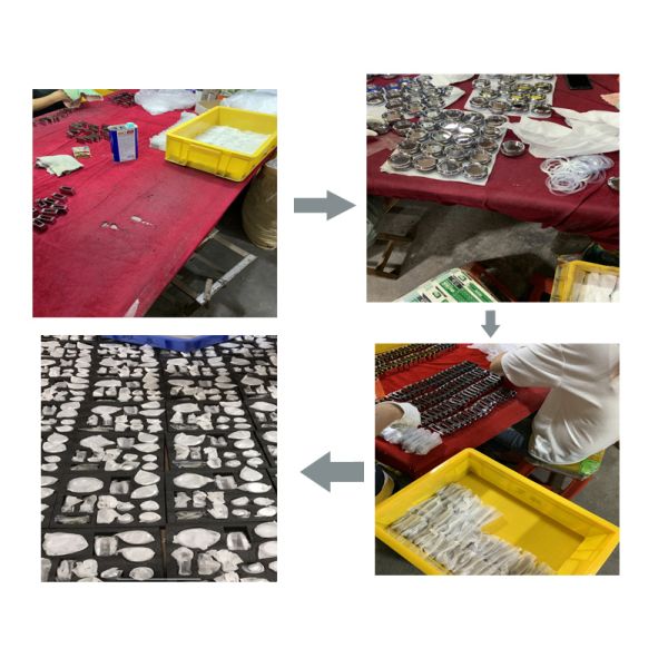 Sliding Shower Room Glass Door Accessories System Hardware Set in Silver/Black/Golden