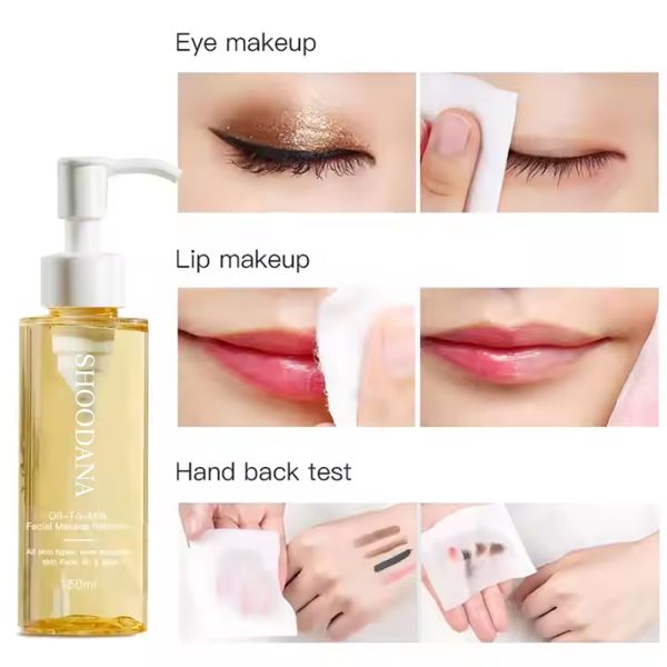 Makeup remover bottle packaging
