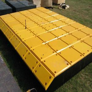 Quality High Corrosion Resistance HDPE Plastic Marine Boat Fender Panel Impingement Plate wholesale