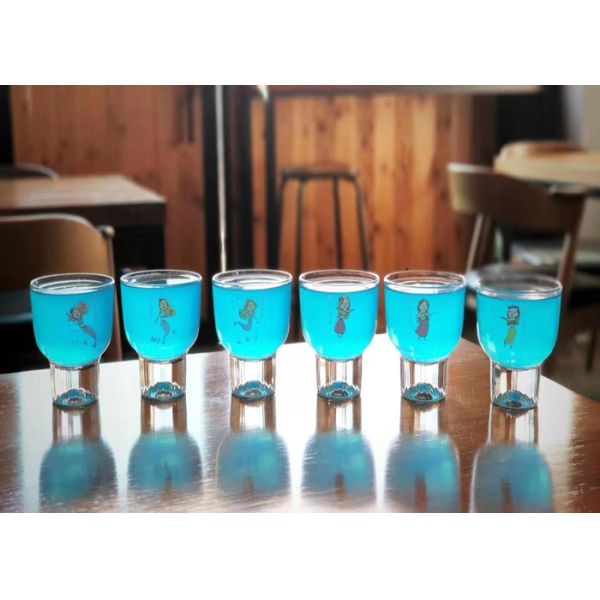 Silkscreen Printing Transfer Stickers For Glass / Wet Transfer Vinyl Glass Decals